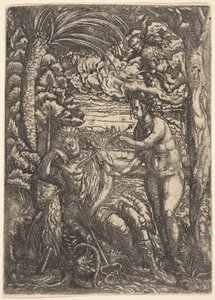 Mercure et Vénus - Hans Burgkmair I