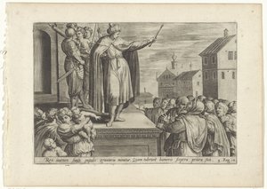 Réhoboam répond au peuple
