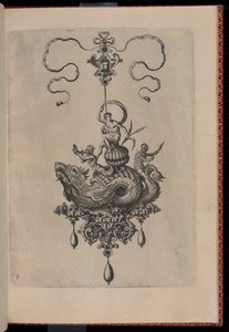 Planche 8, de Bullarum Inaurium etc. Archetypi Artificiosi Pars Altera (Pendants, Boucles d