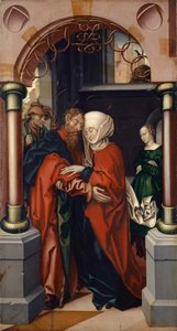 Joachim et Anne à la Porte Dorée, 1512 - Hans Fries