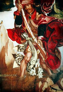 Saint Christophe, 1503 - Hans Fries