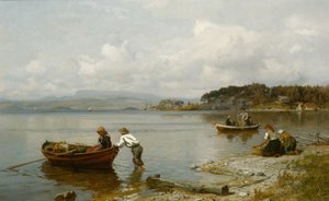 Paysage de fjord - Hans Gude