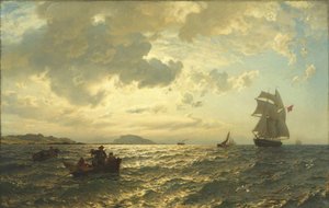 Brise fraîche sur la côte norvégienne