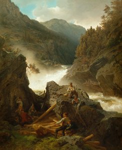 Rivière Rukkedals, Nes à Hallingdal