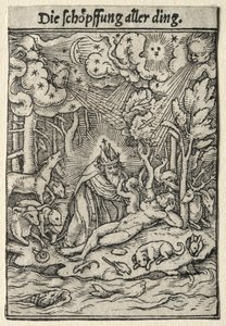 La Danse de la Mort : La Création - Hans Holbein