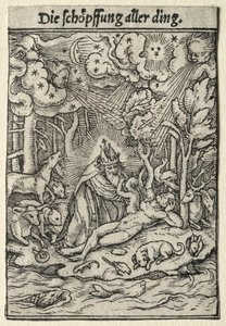 La Danse de la Mort : La Création - Hans Holbein