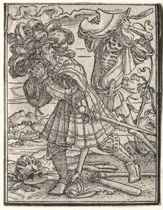 La danse de la mort : Le comte - Hans Holbein
