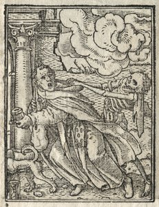 La Danse de la Mort : Le Frère mendiant, La Nonne - Hans Holbein