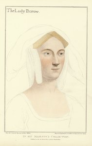 Catherine, La Dame Borough - Hans Holbein der Jüngere