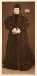 Christina de Danemark, Duchesse de Milan, c.1538, pub. 1640 - Hans Holbein der Jüngere