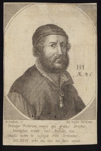 Autoportrait de Hans Holbein - Hans Holbein der Jüngere