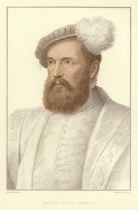 Monsieur De Saincte Corneille (aquatinte) - Hans Holbein der Jüngere