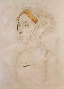 Portrait de Lady Willoughby - Hans Holbein der Jüngere
