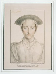 Portrait de la reine Anne de Clèves (1515-57) gravé par Francesco Bartolozzi (1727-1815) publié en 1796