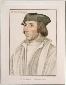 Sir Thomas Elyot (c.1490-1546) gravé par Francesco Bartolozzi, 1794 - Hans Holbein der Jüngere