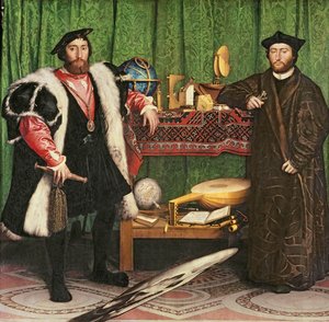 Les Ambassadeurs, 1533 - Hans Holbein der Jüngere