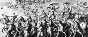 Le Triomphe des Richesses, dessiné par Jan de Bisschop, c.1650 - Hans Holbein der Jüngere