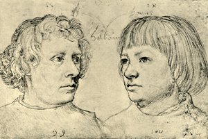 Ambrosius et Hans, les fils des artistes, 1511, 1943