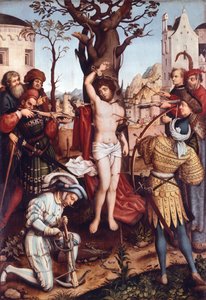 Martyr de Saint Sébastien, par Hans Holbein l