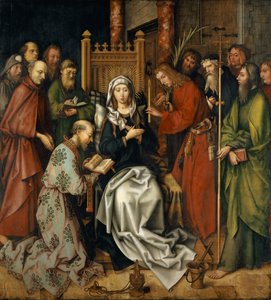La Mort de la Vierge, du retable des Dominicains à Francfort, 1501