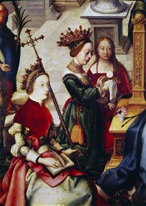 La Fontaine de Vie (détail), 1519 - Hans Holbein the Elder