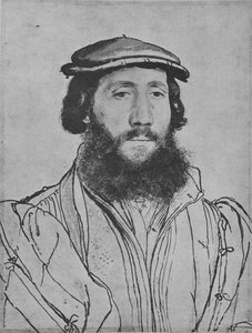 Un gentleman : Inconnu, vers 1535 - Hans Holbein der Jüngere