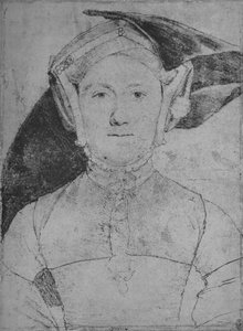 Une dame : Inconnue, vers 1532-1543, 1945 - Hans Holbein der Jüngere