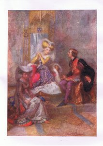 Et que dis-tu alors à mon amour ? (Henri V), des Œuvres complètes de Shakespeare publiées par George Harrap & Co Ltd, années 1920 - Hans Holbein der Jüngere