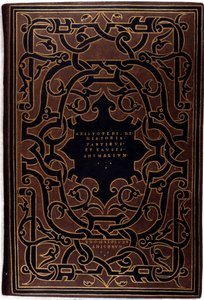 Reliure de la collection « Aristotelis et Theophrasti historias » dessinée par Hans Holbein le Jeune (1497-1543) - Hans Holbein der Jüngere