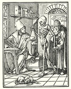 La Mort et le Médecin - Hans Holbein der Jüngere
