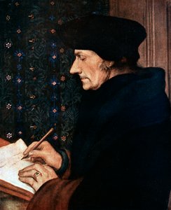 Desiderus Erasmus 1497-1543, humaniste et érudit néerlandais, 1523