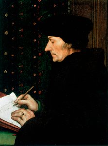 Desiderus Erasmus, humaniste et érudit néerlandais, 1523