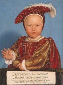 Édouard, prince de Galles, devenu plus tard le roi Édouard VI - Hans Holbein the Younger