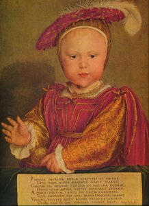 Édouard VI en tant que prince de Galles, vers 1538 - Hans Holbein der Jüngere