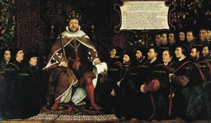 Henri VIII et les chirurgiens-barbiers - Hans Holbein der Jüngere