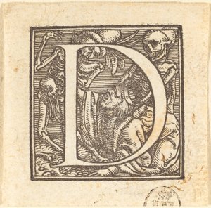 Lettre D - Hans Holbein der Jüngere