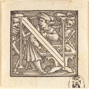 Lettre N - Hans Holbein der Jüngere