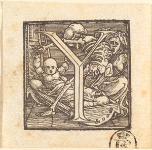Lettre Y - Hans Holbein der Jüngere