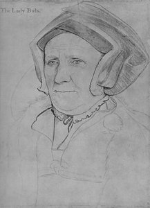 Margaret, Lady Butts, vers 1541-1543, 1945 - Hans Holbein der Jüngere