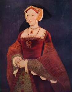 Portrait de Jane Seymour par Holbein, 1536, 1936