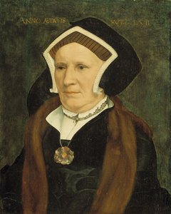 Portrait de Lady Margaret Butts, 1543 - Hans Holbein der Jüngere