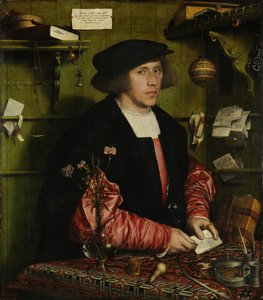 Portrait du marchand George Gisze - Hans Holbein der Jüngere
