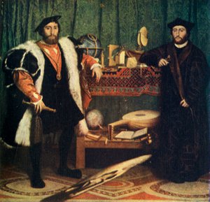 Les Ambassadeurs, 1533 - Hans Holbein der Jüngere