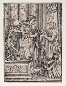 La Comtesse, de « La Danse de la mort » - Hans Holbein the Younger