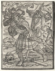 La danse de la mort : Le comte - Hans Holbein the Younger
