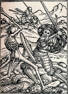 Le Chevalier et la Mort, 1538 - Hans Holbein der Jüngere