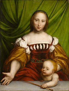 Vénus avec Cupidon, 1526-28 - Hans Holbein der Jüngere