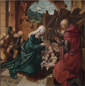 Adoration des bergers, vers 1510
