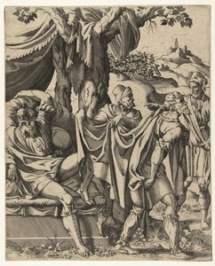 Ivresse de Noé - Hans Liefrinck (I) (attributed to)