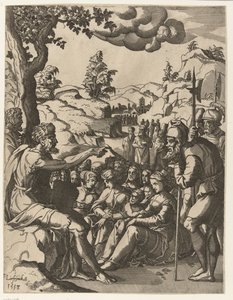Prédication de Jean-Baptiste - Hans Liefrinck (I)